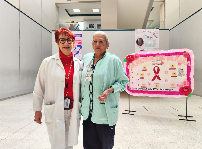 CON LA CAMPAÑA: “TU VIDA EN TUS MANOS”, IMSS INTENSIFICA ACCIONES PARA LA DETECCIÓN OPORTUNA DEL CÁNCER DE MAMA