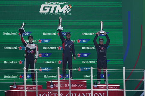 PAUL JOURDAIN SE IMPONE EN LA CARRERA 2, DE GTM PRO1 EN EL MARCO DEL MÉXICO GP