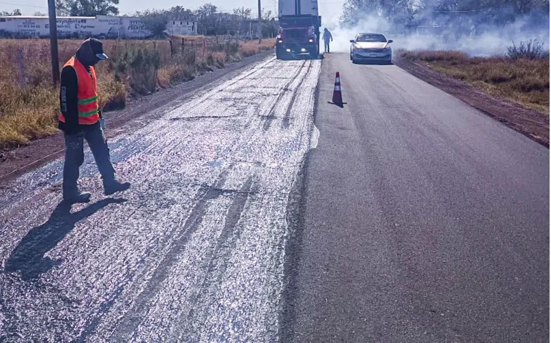 REHABILITA GOBIERNO DEL ESTADO CARRETERA MEOQUI-JULIMES EN BENEFICIO DE MÁS DE 50 MIL PERSONAS