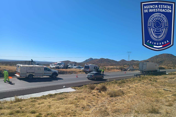 AUMENTÓ A 6 EL NÚMERO DE MIGRANTES FALLECIDOS AL VOLCAR TRÁILER EN JIMÉNEZ