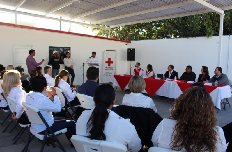 INVIERTE FECHAC Y CRUZ ROJA MEXICANA MÁS DE 2.5 MDP EN LA CONSTRUCCIÓN DE LAS NUEVAS INSTALACIONES DE LA CLÍNICA EN LA REGIÓN DE JIMÉNEZ  