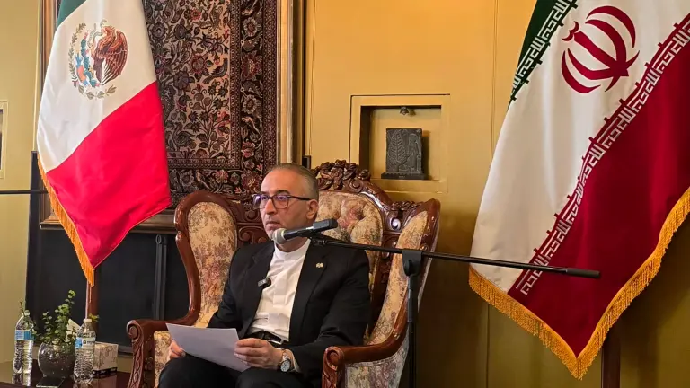 ISRAEL BUSCA DESTRUIR LA AMISTAD ENTRE IRAN Y MÉXICO, MANIFESTÓ EL EMBAJADOR IRANÍ ANTE MEDIOS.