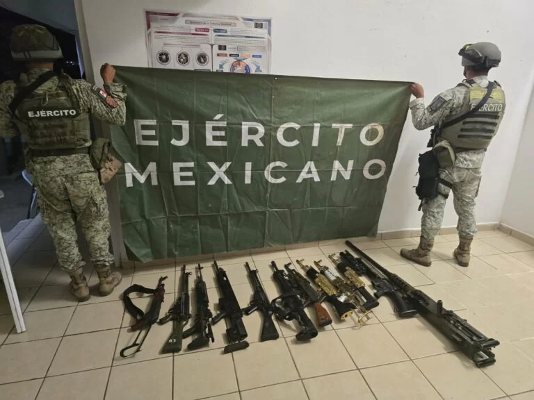 LA GUARDIA NACIONAL ASEGURO UN ARSENAL Y 330 KILOGRAMOS DE DROGA SINTÉTICA EN LA LOCALIDAD LAS TRINCHERAS