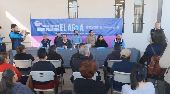 LANZA GOBIERNO DEL ESTADO EL PROGRAMA DE DESCUENTOS “TODOS PAGAMOS EL AGUA”