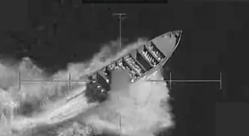 EU DESTRUYE OTRA LANCHA EN EL PACÍFICO; MUEREN SUS TRES TRIPULANTES