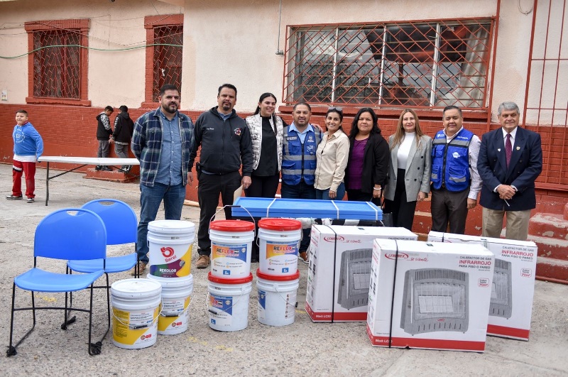 GOBIERNO DEL ESTADO ARRANCA PROGRAMA “JUNTOS CONSTRUIMOS” PARA MEJORAR 134 ESCUELAS EN JUÁREZ