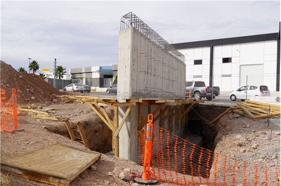 AVANZA MUNICIPIO CONSTRUCCIÓN DEL PASO SUPERIOR ENTRE LOS NOGALES E INDUSTRIAS