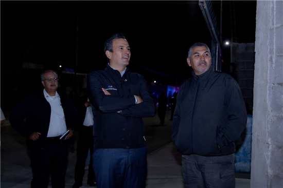 RECORRE MARCO BONILLA COLONIA PUNTA NARANJOS PARA ATENDER ILUMINACIÓN, SEGURIDAD Y CALLES