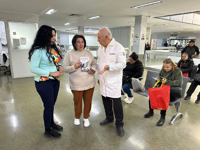 ENTREGA IMSS CHIHUAHUA CARTILLA DE LOS DERECHOS DE LAS MUJERES EN LAS UNIDADES DE MEDICINA FAMILIAR 