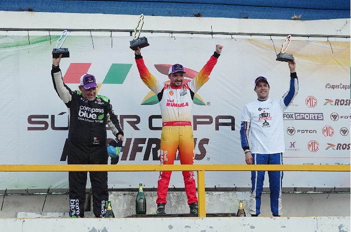 EMILIANO RICHARDS DE MG SE CONSAGRA CAMPEÓN DE LA GTM PRO 1 DE SÚPER COPA ROSHFRANS