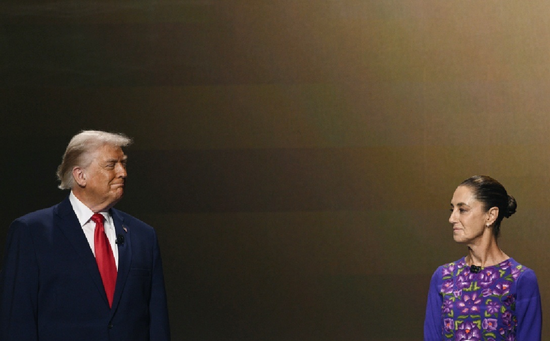 SHEINBAUM INVITÓ A TRUMP A MÉXICO.