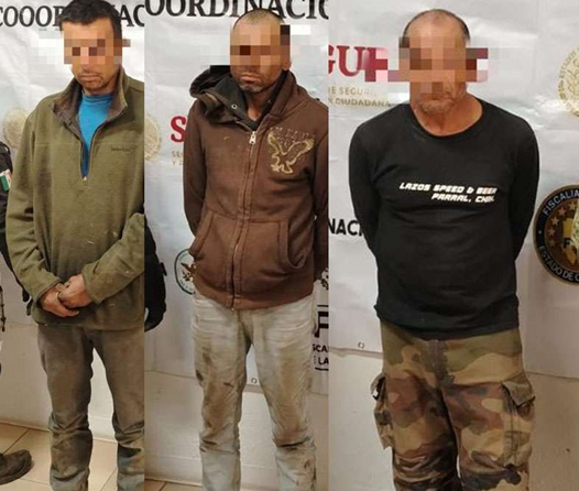 CAEN 3 CON DROGAS DURANTE CATEOS EN BUSCA DE DESAPARECIDOS