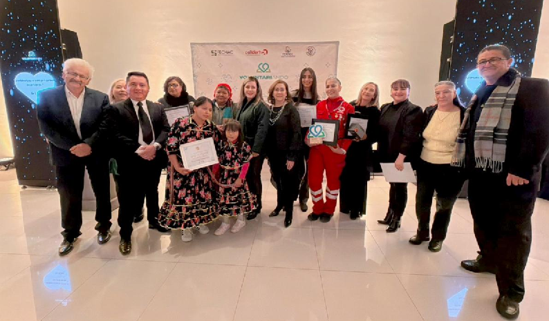 FECHAC Y FORACC RECONOCEN A VOLUNTARIOS LÍDERES DE CUAUHTÉMOC DEL PROGRAMA DE FOMENTO AL VOLUNTARIADO