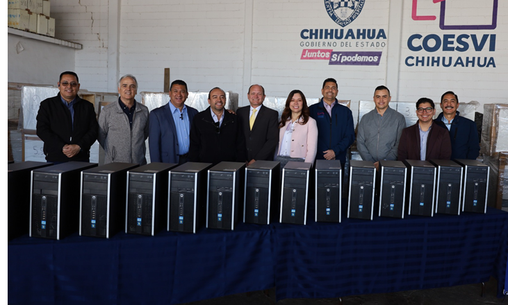 DONA COESVI 50 EQUIPOS DE CÓMPUTO PARA FORTALECER LA EDUCACIÓN DE NIÑAS, NIÑOS Y ADOLESCENTES