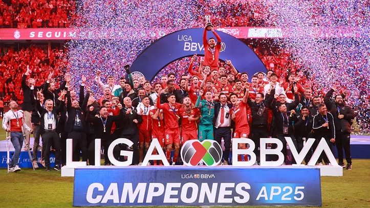 TOLUCA ES BICAMPEÓN DE LA LIGA MX
