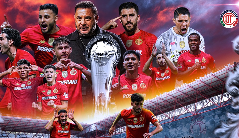 TOLUCA CON 12 TÍTULOS ALCANZÓ A CHIVAS