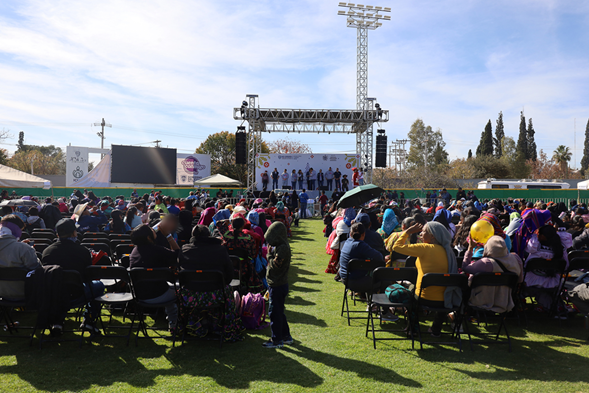IMPULSAN CONVIVENCIA CON MEGA POSADA PARA FAMILIAS INDÍGENAS EN LA CAPITAL