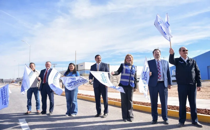 MARU CAMPOS CUMPLE A LOS JUARENSES CON ENTREGA DE LA PROLONGACIÓN DE AVENIDA DE LAS TORRES
