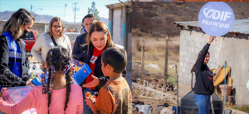 LLEVARÁ DIF MUNICIPAL CENAS NAVIDEÑAS A FAMILIAS DE ZONAS VULNERABLES EN NOCHEBUENA