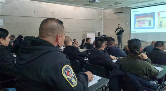 POLICÍA MUNICIPAL DE CHIHUAHUA DESTACA POR SU PREPARACIÓN Y COLABORACIÓN EN SERVICIOS PERICIALES