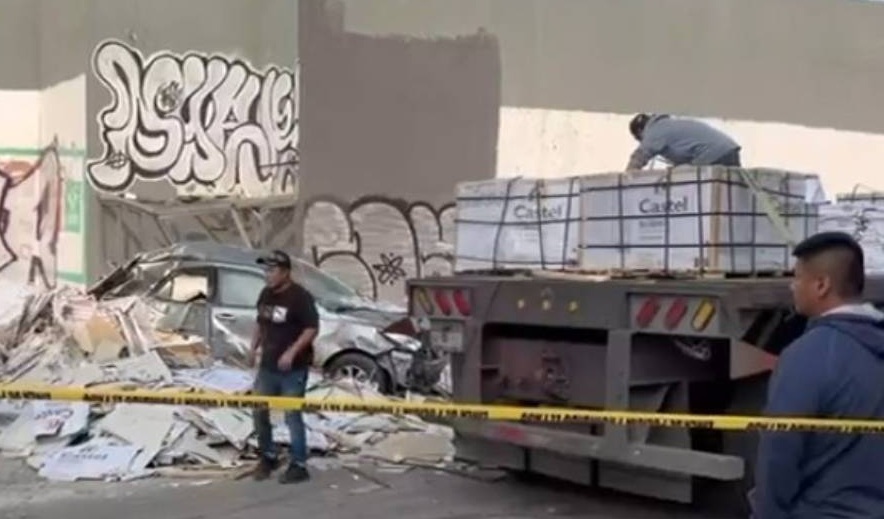 CHOCA TRÁILER EN CUAUTITLÁN IZCALLI