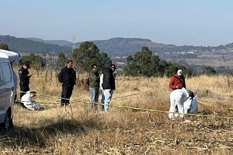 LOS CUERPOS DE TRES PERSONAS FUERON ABANDONADOS EN CAMPOS DE CULTIVO DE UNA COMUNIDAD DE TULA DE ALLENDE, EN HIDALGO