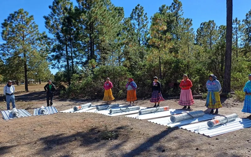 ENTREGÓ GOBIERNO DEL ESTADO 4 TONELADAS DE MAÍZ Y FRIJOL A 200 FAMILIAS DE BOCOYNA