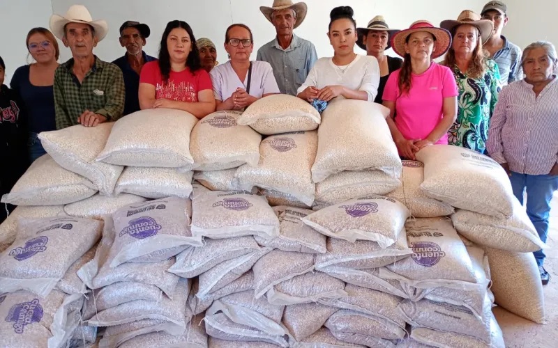 DISTRIBUYE ESTADO MÁS DE 2 MIL TONELADAS DE GRANO DURANTE 2025 EN LA SIERRA TARAHUMARA