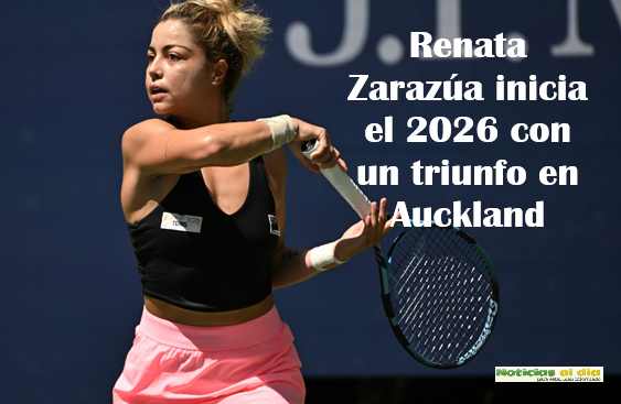 LA TENISTA MEXICANA RENATA ZARAZÚA LOGRÓ UN MERITORIO TRIUNFO