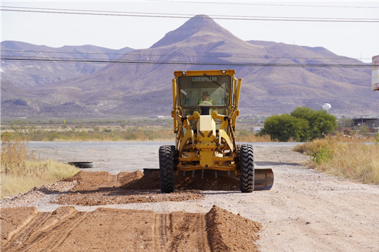  ATENDIÓ MUNICIPIO MÁS DE 900 MIL METROS CUADRADOS DE CALLES DE TERRACERÍA DURANTE EL 2025