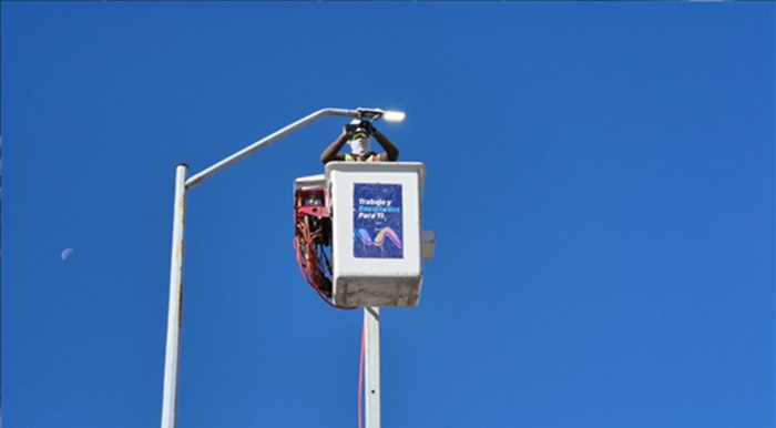 MODERNIZÓ MUNICIPIO MÁS DE 19 MIL 700 LUMINARIAS A LUZ LED DURANTE EL AÑO 2025