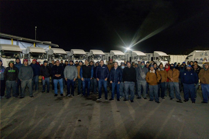 ENTREGA ALCALDE MARCO BONILLA 15 CAMIONES NUEVOS PARA EL SERVICIO DE RECOLECCIÓN DE BASURA