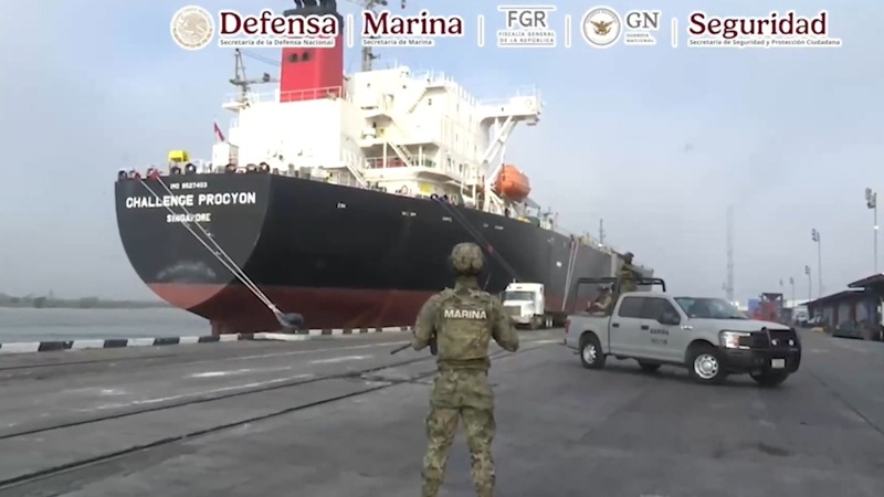 BUQUE DECOMISADO EN MARZO TRAÍA 20 MILLONES DE LITROS DE COMBUSTIBLE ILEGAL: SAT