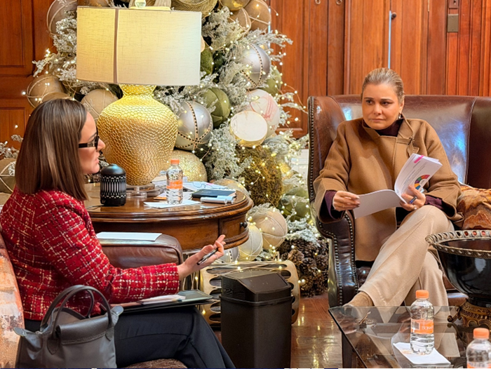 MARU CAMPOS SOSTIENE REUNIÓN CON LA PRESIDENTA DEL TRIBUNAL SUPERIOR DE JUSTICIA