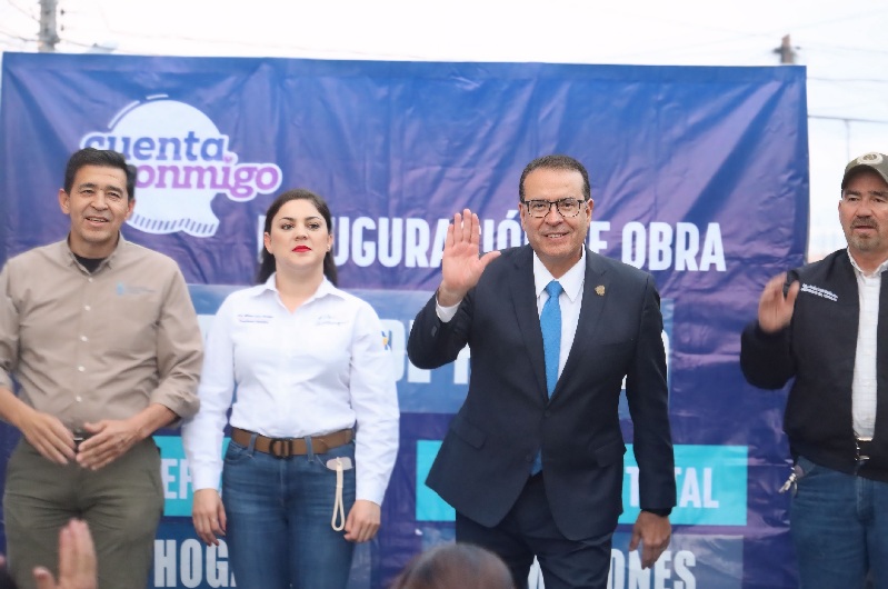 ENTREGA GOBIERNO DEL ESTADO OBRAS DE REHABILITACIÓN EN MEOQUI