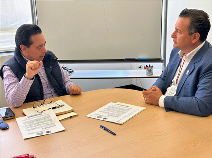 SOLICITA ALCALDE MARCO BONILLA A LA SICT ENTREGA DEL TRAMO CARRETERO QUE CONDUCE AL AEROPUERTO