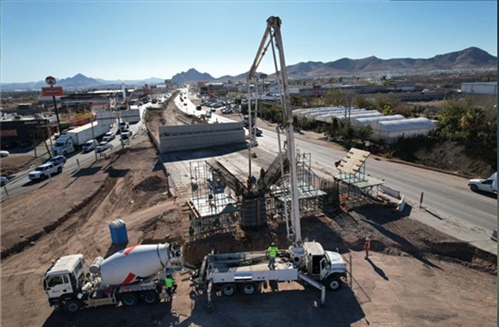 MUNICIPIO CONSOLIDA AVANCES EN EL PASO SUPERIOR DE CARRETERA ALDAMA Y AVENIDA FUERZA AÉREA