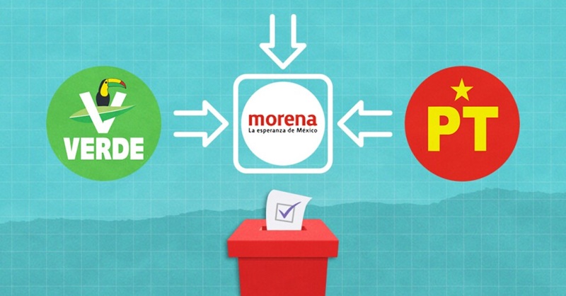  PARA CONSTRUIR EN CONJUNTO LA REFORMA ELECTORAL MORENA ES PRESIONADA POR PT Y PVEM