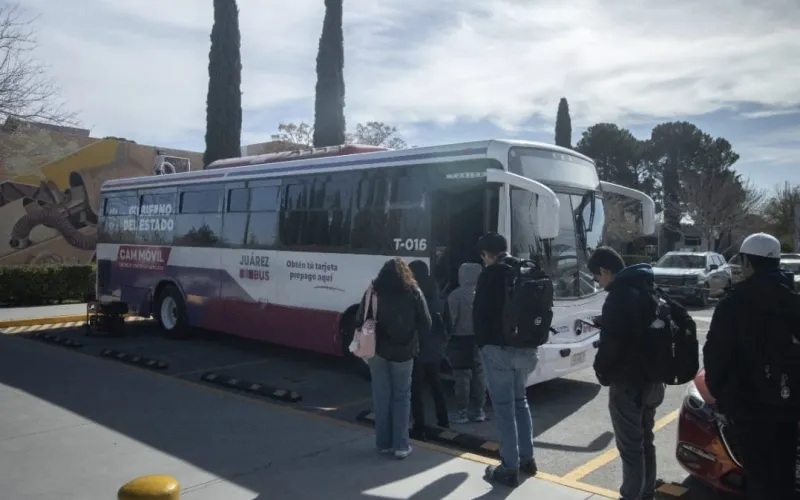 CONTINUARÁ CAM MÓVIL DEL JUÁREZBUS ESTA SEMANA EN CAMPUS IIT/IADA DE LA UACJ