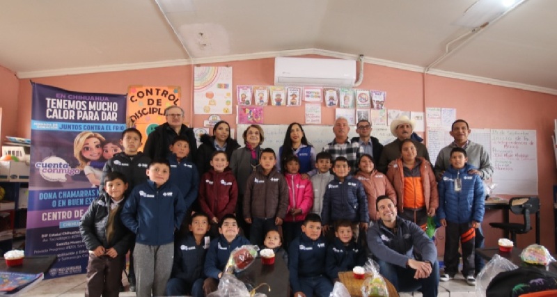 LOGRA GOBIERNO DEL ESTADO ENTREGA HISTÓRICA DE 38 MIL CHAMARRAS CON EL PROGRAMA “JUNTOS CONTRA EL FRÍO”