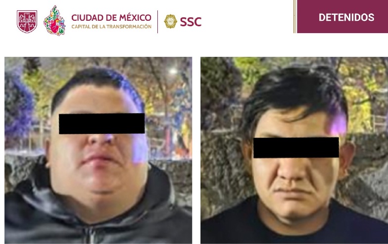 EXTORSIONADORES FUERON DETENIDOS CUANDO COBRARON CUOTA A UNA COMERCIANTE EN LA ALCALDÍA ÁLVARO OBREGÓN DE LA CDMX