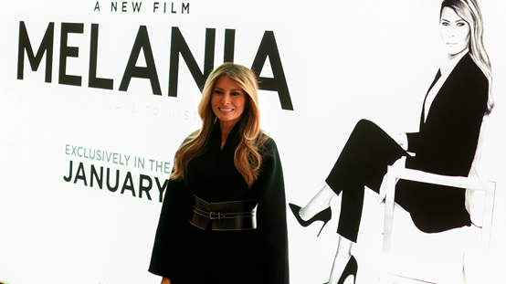 ‘MELANIA’, EL DOCUMENTAL QUE SIGUE A LA PRIMERA DAMA DE EE.UU, HA SOBREPASADO LAS EXPECTATIVAS, RECAUDANDO 7,04 MDD