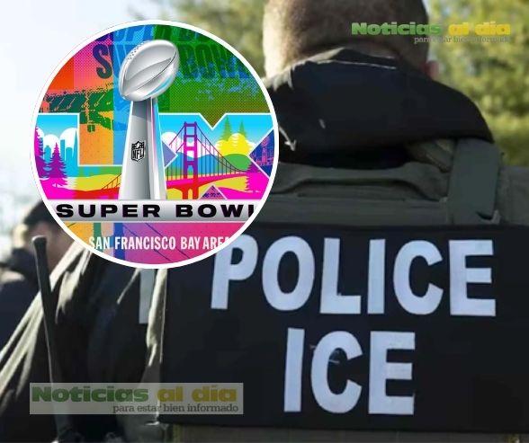 ICE NO DESPLEGARÁ OPERATIVOS DURANTE EL PRÓXIMO DOMINGO EN EL SUPER BOWL LX