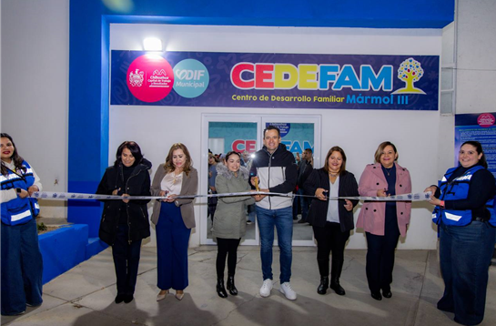 ¡CENTRO COMUNITARIO MÁRMOL AHORA ES CEDEFAM! MARCO BONILLA INAUGURA REHABILITACIÓN