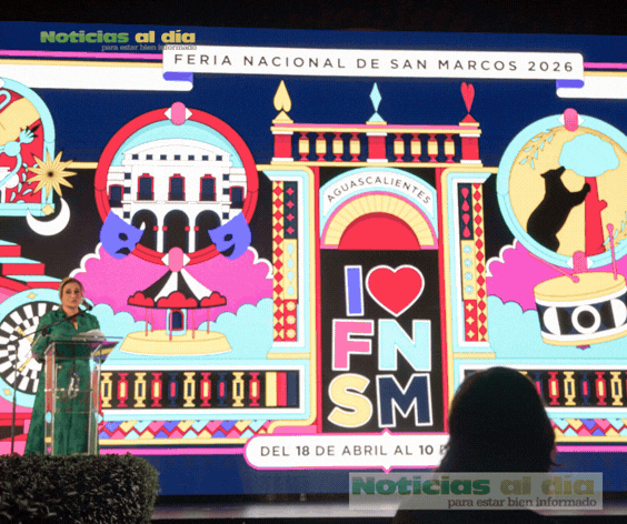 MARU CAMPOS PARTICIPA EN LA PRESENTACIÓN DE CHIHUAHUA COMO ESTADO INVITADO ESPECIAL A LA FERIA NACIONAL DE SAN MARCOS