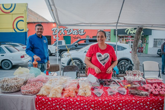 INVITAN A LA VENTA DE PRODUCTOS “JUNTOS EN SAN VALENTÍN” EN LA PLAZA JUÁREZ