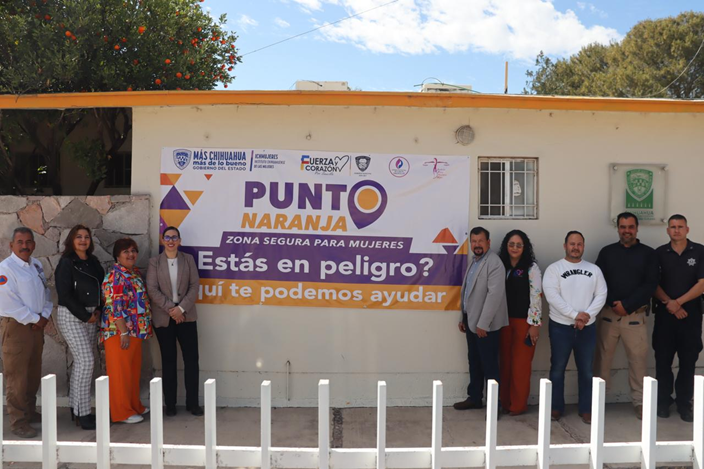 INSTALA ICHMUJERES 5 NUEVOS PUNTOS NARANJA EN SAUCILLO