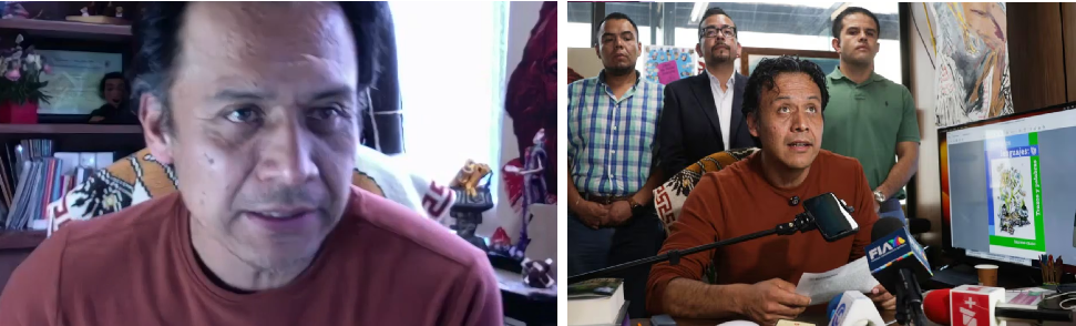 MARX ARRIAGA SUMA DOS DÍAS ATRINCHERADO EN OFICINA; ANUNCIA ASAMBLEA