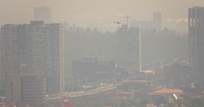MANTIENEN CONTINGENCIA LA TARDE DE ESTE LUNES EN EL VALLE DE MÉXICO
