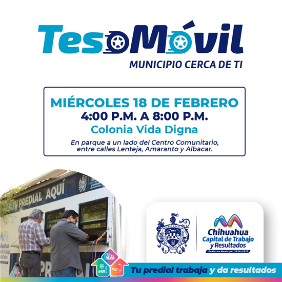 PAGA EN EL TESO MÓVIL DE MUNICIPIO CON EL 8% DESCUENTO EN TU PREDIAL